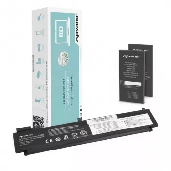 MITSU batteri för Lenovo ThinkPad T460s T470s - baksida - 2100 mAh (24 Wh)