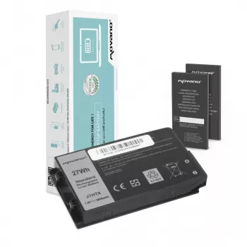 MOVANO batteri J7HTX för Dell Latitude 12 Rugged 7202 7212 7220 Tablet – 3600 mAh (27 Wh)