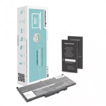 MOVANO batteri J60J5 GG4FM MC34Y för Dell E7270 E7470 - 7200 mAh (55 Wh)