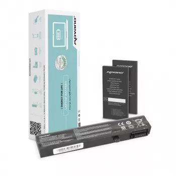 MOVANO batteri BTY-M6H för MSI CX62 GE62 GE72 GL72 PE70 - 4400 mAh (48 Wh)