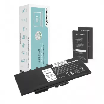 MOVANO batteri GJKNX för Dell Latitude 5280 5480 5490 5590 - 6000 mAh (46 Wh)