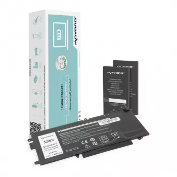 MOVANO batteri K5XWW för Dell Latitude 5289 7390 2-in-1 - 4200 mAh (32 Wh)