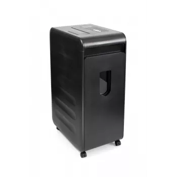 Wallner MR 4025 C4 Cross-Cut dokumentförstörare, 10 ark, 20 L, P-4, svart