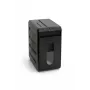 Wallner MR 1005 C2 Cross-Cut dokumentförstörare, 6 ark, 10 L, svart