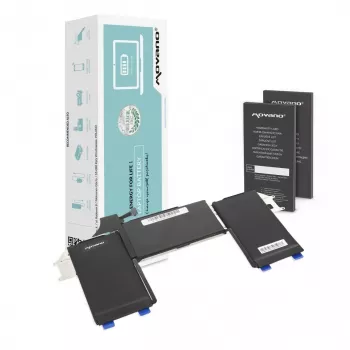 MOVANO batteri A1965 för Apple MacBook Air 13 A1932 A2179 - 4379 mAh (49,9 Wh)