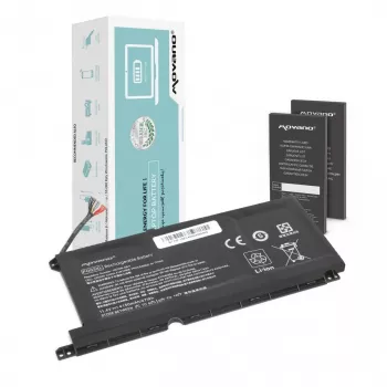 MOVANO batteri PG03XL för HP 15-DH 15-EC 15-DK 16-A – 4150 mAh (47 Wh)