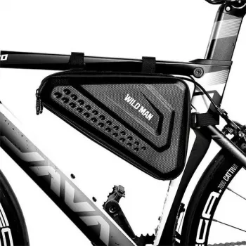 WILDMAN ES19 1L cykelöverrörsväska svart
