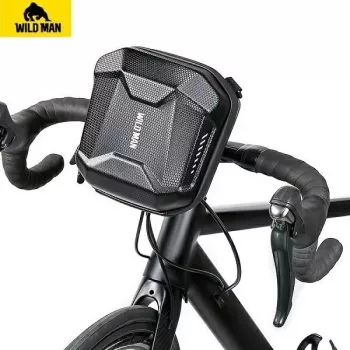 WILDMAN E18 3L cykelramväska, svart
