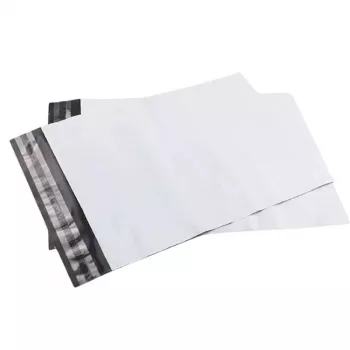 BSTECH PollyMailers 3XL 50pcs - White Poly Mailer Bags 24x24 inch Self-Sealing