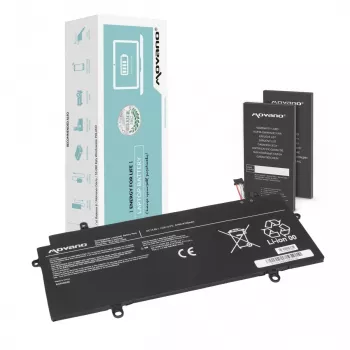MOVANO batteri PA5136U-1BRS för Toshiba Portege Z30 Z30-A Z30-B Z30-C - 4100 mAh (61 Wh)