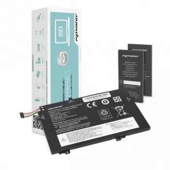 MOVANO batteri 01AV463 SB10K97610 för Lenovo L480 L490 L580 L590 L14 L15 - 4100 mAh (46 Wh)