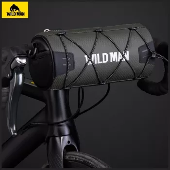 WILDMAN GX300 cykelramväska 2L, svart