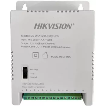 Hikvision DS-2FA1205-C8 flerkanaligt SMPS 12V 5A 60W nätaggregat