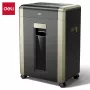 Deli ET099 tvärsnittsdokumentförstörare, 10 ark, 15L, P-4 säkerhet
