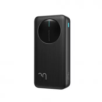 Powerbank Joyroom JR-PBF14 Pro 22,5W 20000mAh med digital display 2x USB-A 1x USB-C – svart