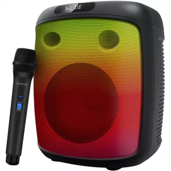 SENCOR Partycon BASE bärbar Bluetooth-högtalare 100W, IPX4, TWS, LED