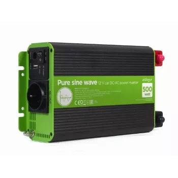 Gembird 12V till 230V ren sinus-växelriktare 500W