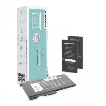 MITSU batteri 3DDDG för Dell Latitude 5280 5480 5495 5580 - 3000 mAh (34 Wh)