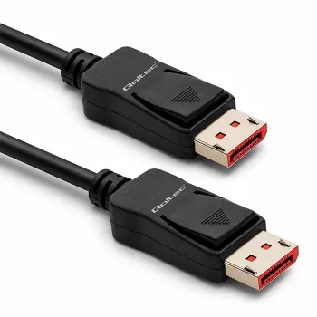 Qoltec DisplayPort 2.1-kabel 3 m 8K 54Gbps kontakt till kontakt