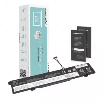 MOVANO batteri L18M3PF1 för Lenovo Ideapad L340-15IRH L340-17IRH - 4600 mAh (53 Wh)