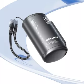 AWEI WP-117 powerbank 10000mAh 22,5W 3C2xUSB-C svart