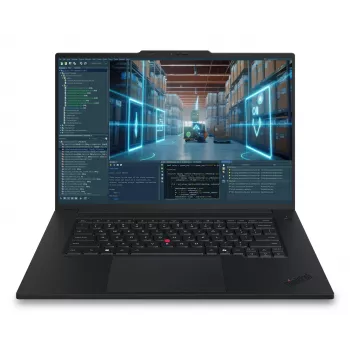 Lenovo ThinkPad P1 Gen 9 21UE000LGE mobil arbetsstation, 16 inch WUXGA IPS, Intel Core Ultra 7 356H, 32GB LPDDR5x, 1TB SSD, NVIDIA RTX PRO 1000 Blackwell 8GB, Windows 11 Pro, tyskt tangentbord