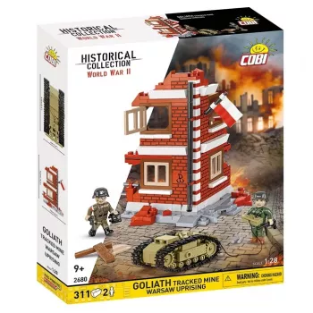 COBI Historical Collection Goliath bandmina Warszawaupproret, skala 1:28, 311 delar