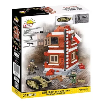 COBI Historical Collection Goliath bandmina Warszawaupproret, skala 1:28, 311 delar
