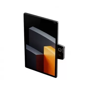 Sunmi extern 1D/2D-streckkodsläsare, svängbart bordsstativ, USB, svart