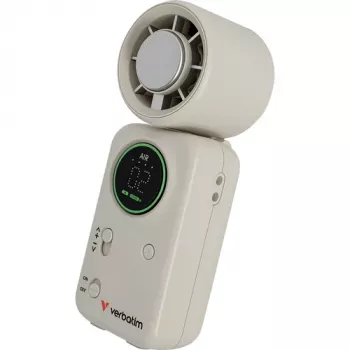 Verbatim Cool 'n' Go Ice Touch Pro handfläkt vit/silver 32346