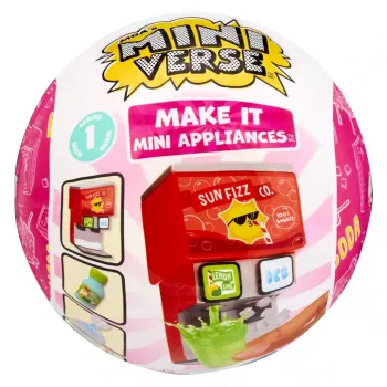 MGA Miniverse Make It Mini Soda Dispenser Diner Series 1 DIY-miniatyrbyggsats