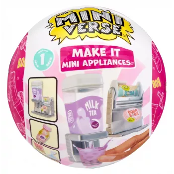 MGA Miniverse Make It Mini Boba Machine DIY-pysselset