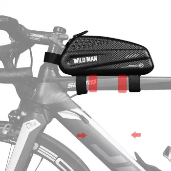 WILDMAN EX 1L cykelramväska svart