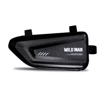 WILDMAN E4 cykelramväska L 1,5L svart