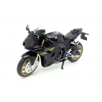 PULIO motorcykel MSZ 1/12 Honda CBR1000RR-R Fireblade SP svart die-cast-modell