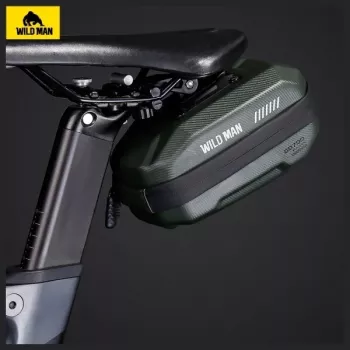 WILDMAN GD700 cykelsadelväska grön