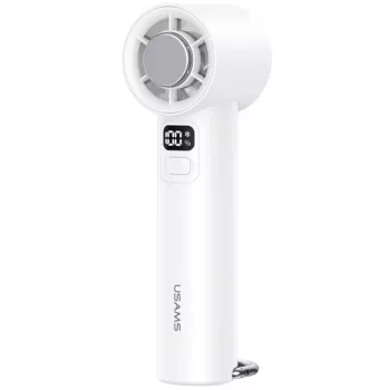 USAMS Ice-Cooling handfläkt 2000mAh vit