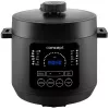 CONCEPT CK6001 multicooker 5L 900W 10 program non-stick svart/rostfritt stål