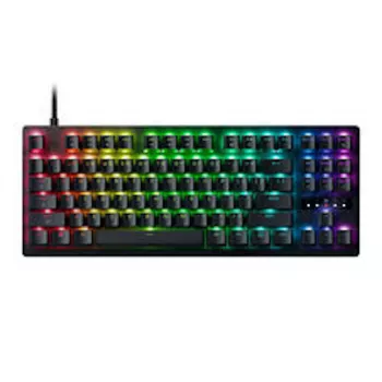 Razer Huntsman V3 Tenkeyless 8KHz gaming-tangentbord – tyskt layout (QWERTZ), Razer Analog Optical Switches Gen-2, Chroma RGB, svart