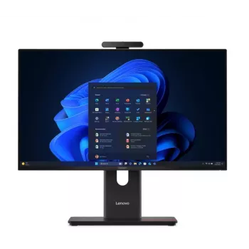 Lenovo ThinkCentre M70a G6 allt-i-ett-dator, 23,8 inch FHD, Intel Core Ultra 7 265T, 16GB DDR5, 512GB SSD, Intel vPro, Windows 11 Pro, Raven Black