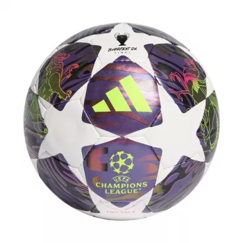 adidas UCL 25/26 Final Pro Sala futsalboll lila/vit