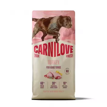 CARNILOVE TRUE FRESH Dog Dry Turkey for Adult All Breeds 12 kg
