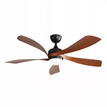 Extralink Grand Walnut 52 smart WiFi takfläkt, valnöt, 132 cm, appstyrning