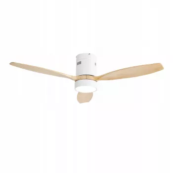 Extralink Nature Flow 52 Smart WiFi takfläkt, trä, 132 cm, appstyrning