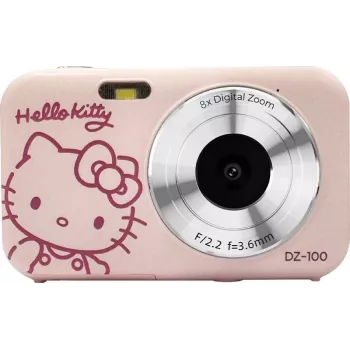 Yashica YAS-DZ10HKP-PN 10,1 MP digitalkamera, 3x optisk zoom, 6,9 cm (2,7 inch) LCD, rosa