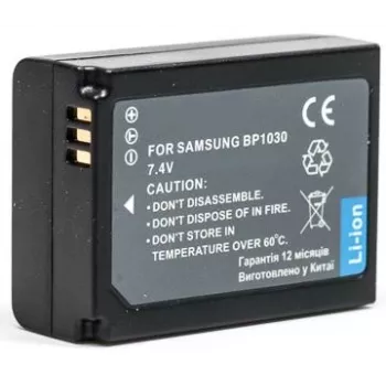Samsung BP-1030 litiumjonbatteri för NX-seriens kameror, 7,4 V 1030 mAh