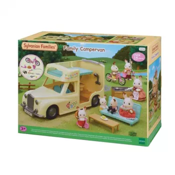 EPOCH Sylvanian Families husbilslekset – familjens campingäventyrsfordon