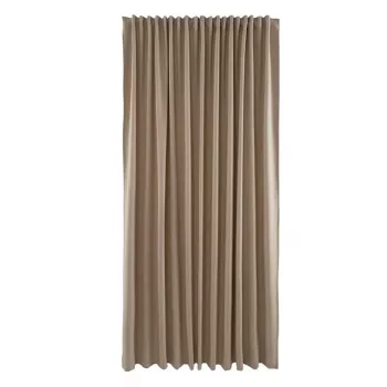 Bari gardinpanel ljusgrå 260x280 cm, ljusgenomsläpplig, enfärgad, utan foder, 1 panel