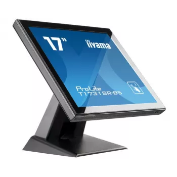 Iiyama ProLite T1731SR-B5 17 inch SXGA 5:4 resistiv touch LED-skärm – svart