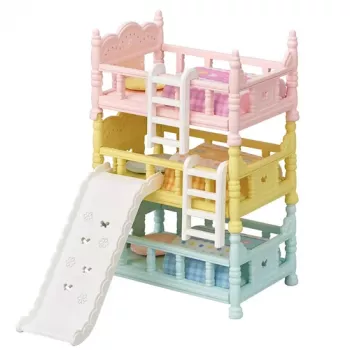Sylvanian Families trevånings babysäng med spjälor